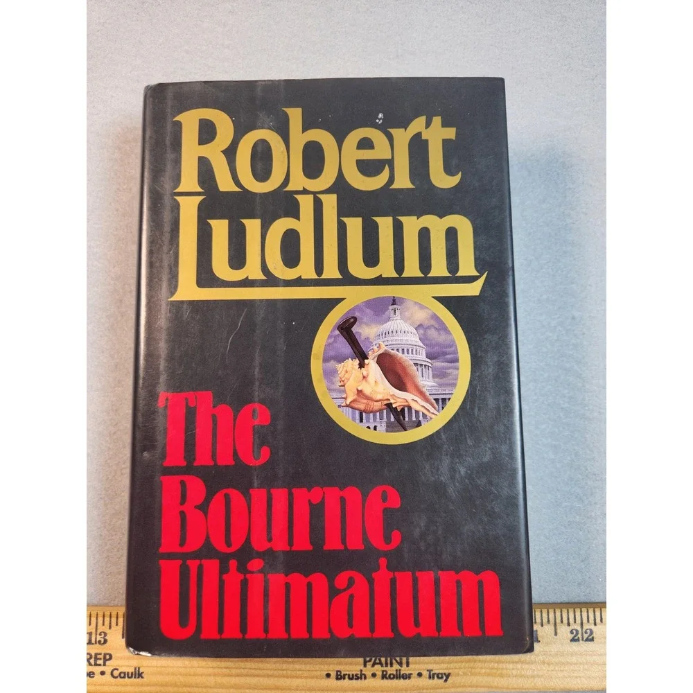The Bourne Ultimatum Robert Ludlum 1990 First Edition Hardcover ISBN 0394584082
